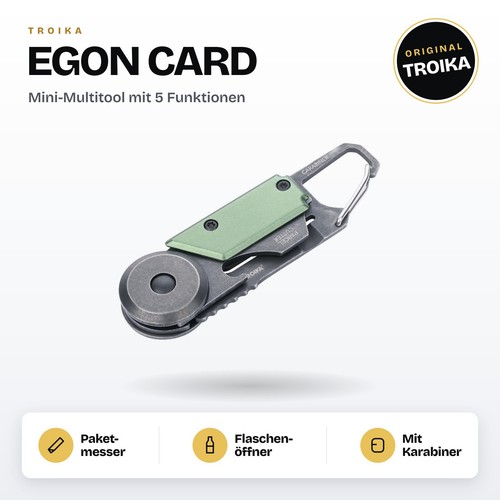 Troika egon card - card, mini