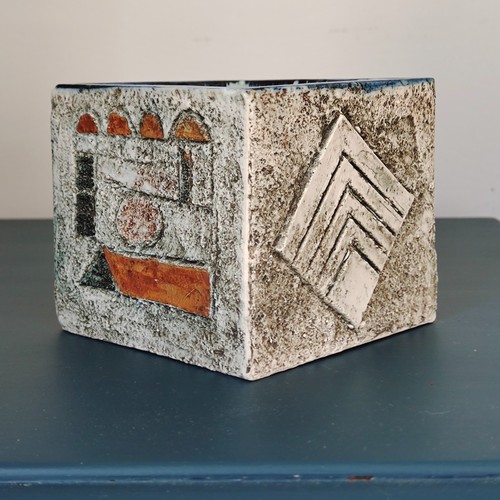 Troika würfel vase - (cornwall),